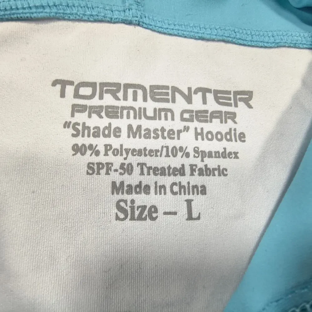 Tormenter Pullover Long Sleeve Outdoor Hoodie Mens Size Large L Blue